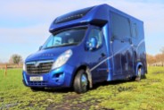 Equihunter Arena 3.5 tonne horsebox for sale on a Vauxhall Movano chassis