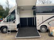 USED EQUIHUNTER ENCORE 45 4.5T TWO STALL HORSEBOX WITH LUXURY LIVING FOR SALE